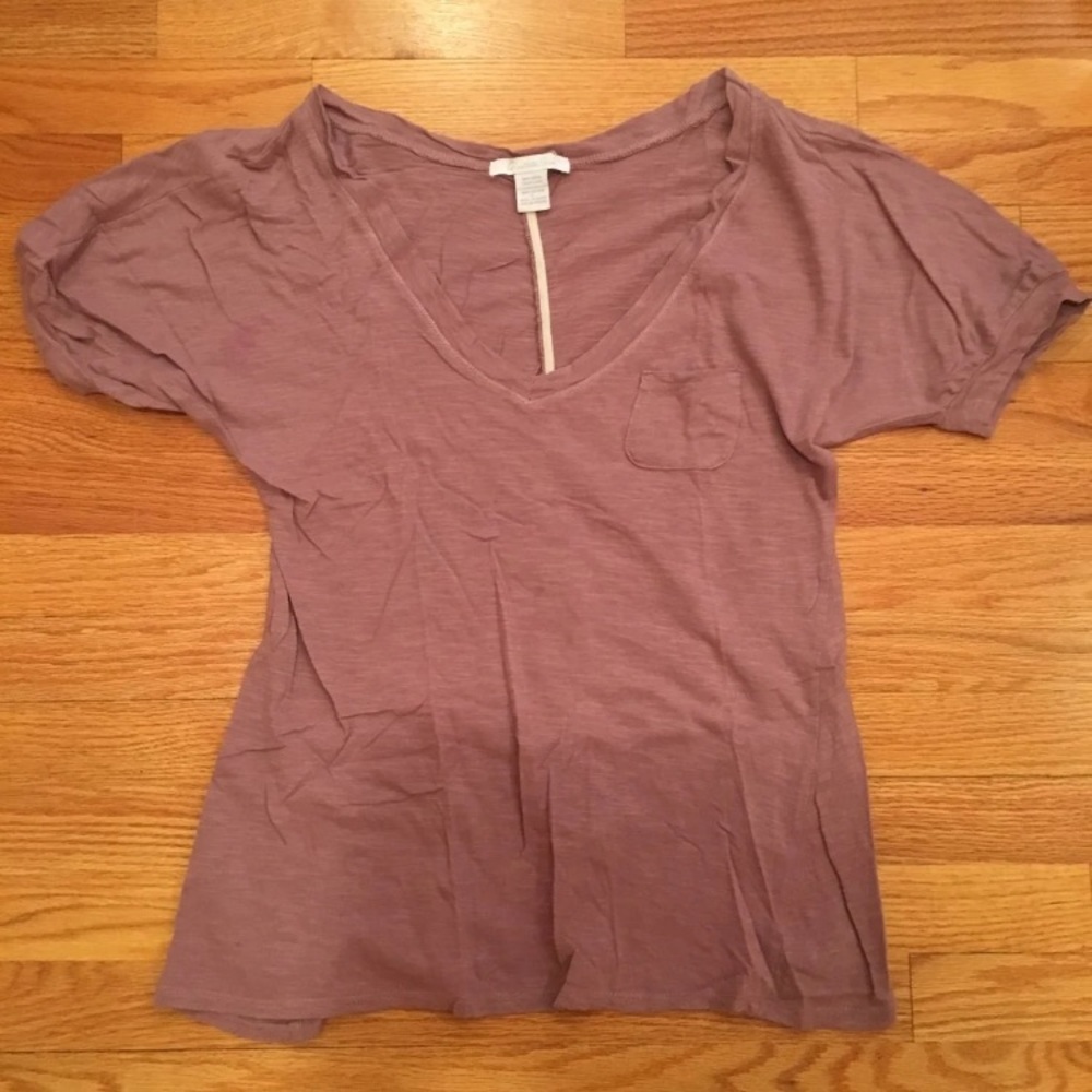Charlotte Russe Ruche Tee